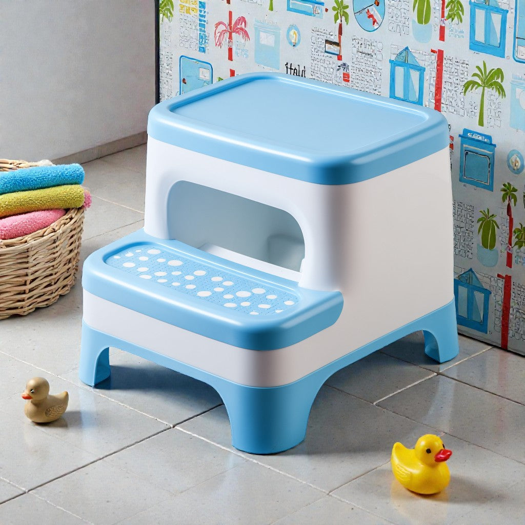 Kids' Dual-Height Step Stool - For Potty Training & Sink Access